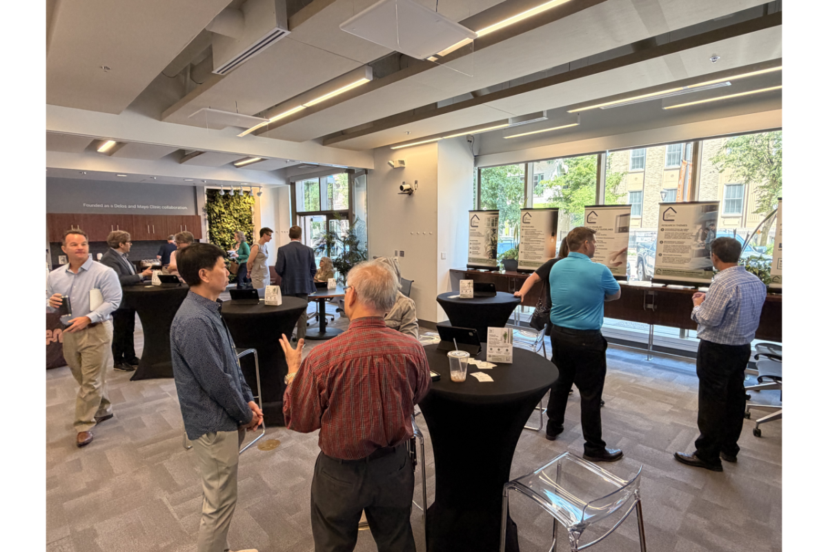 people at event