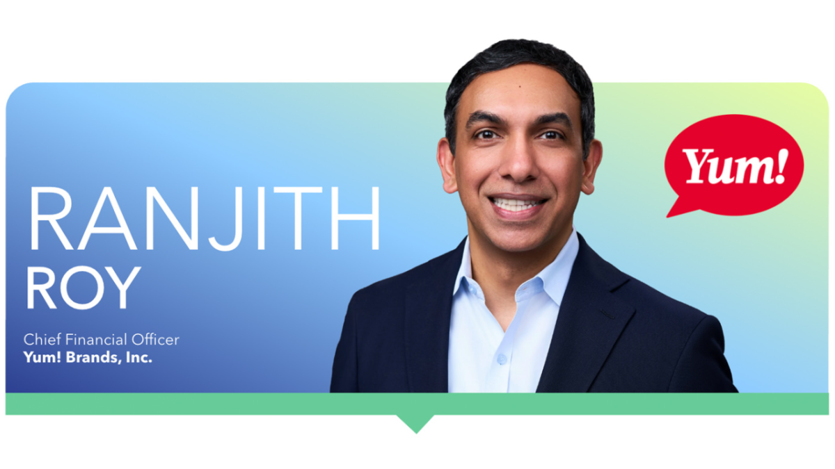 Ranjith Roy, Chief Financial Officer at Yum Brands, Inc.