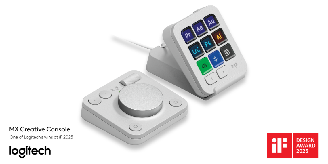 "MX Creative Console: One of Logitech's wins at iF 2025"