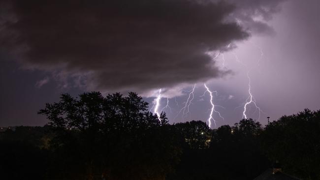 lightning storm