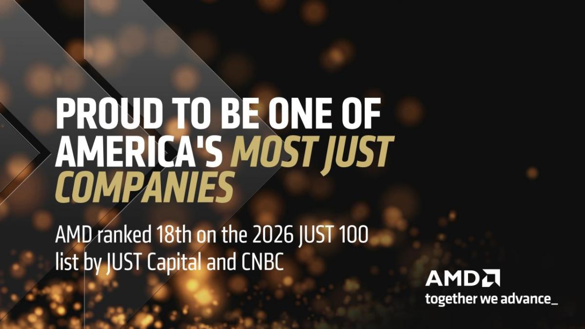 Proud to be one of America's Most Just Companies