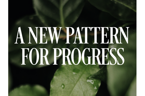A new pattern for progress