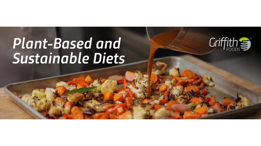Vegetables in roasting pan