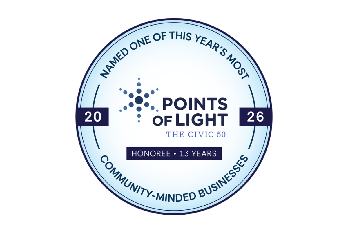 Points of Light Honoree logo