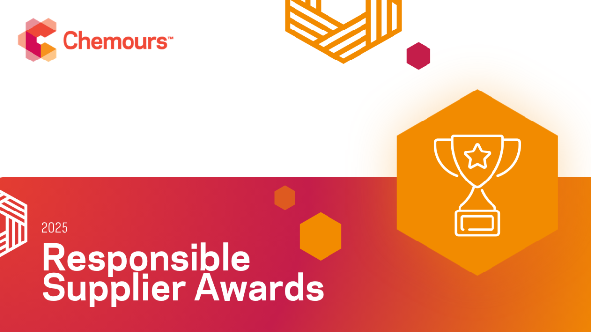 Chemours 2025 Responsible Supplier Awards