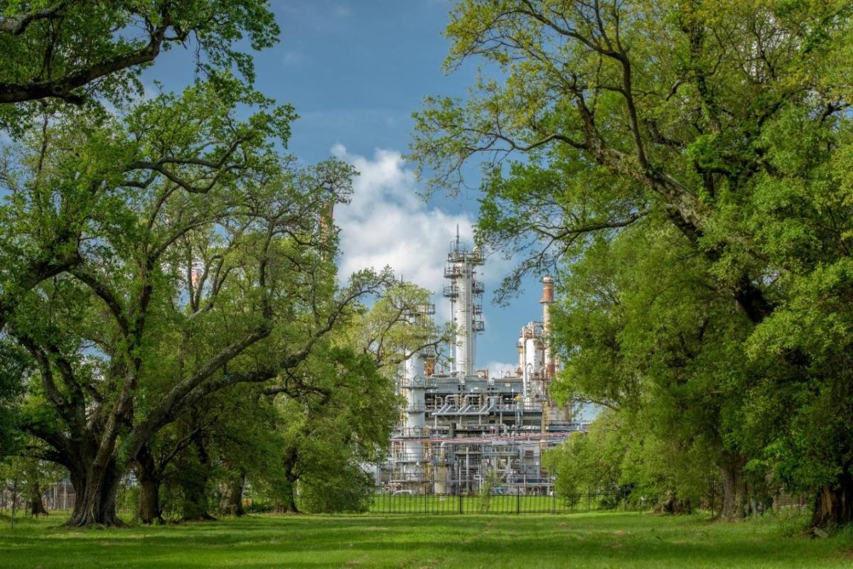 A refinery