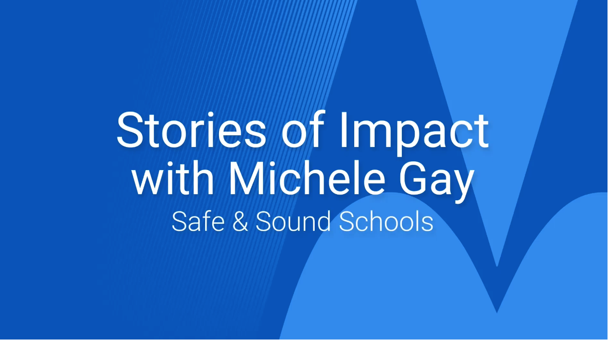 "Stories of Impact with Michele Gay Safe & Sound Schools"