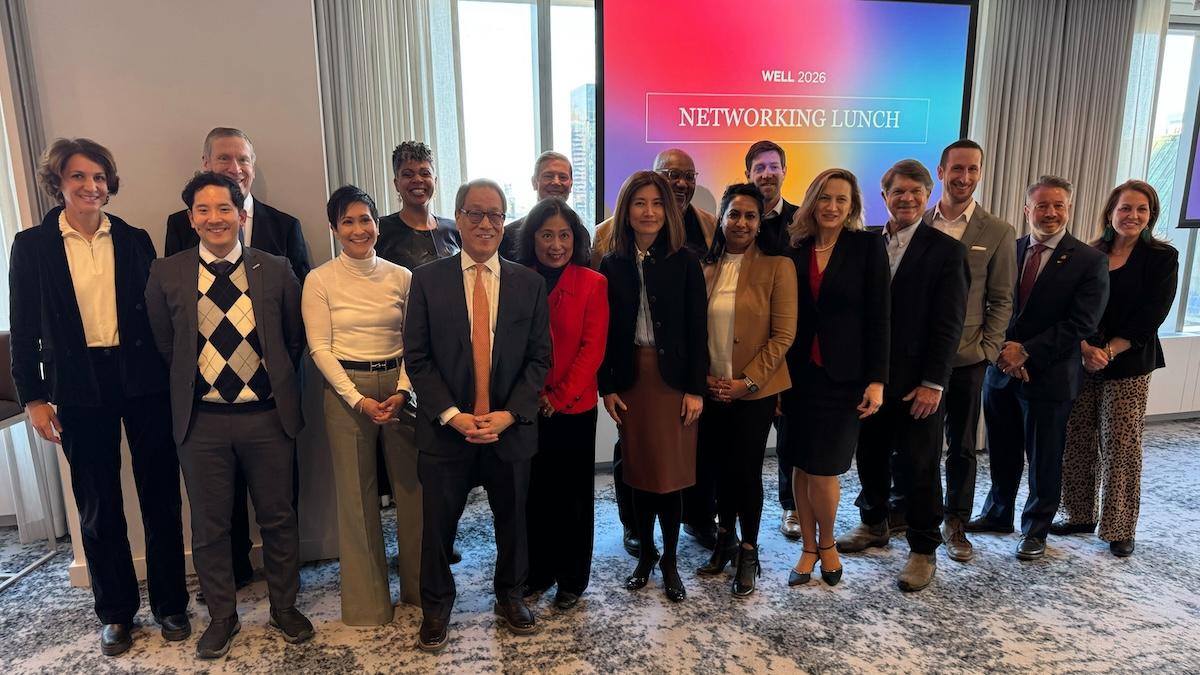 Group photo from networking lunch