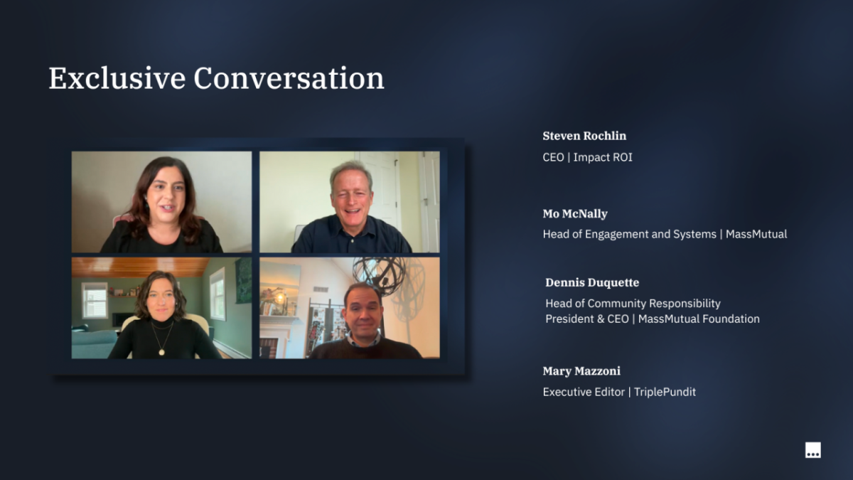 "Exclusive Conversation" poster
