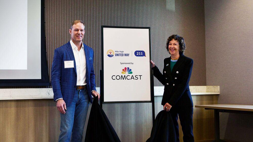 Two presenters