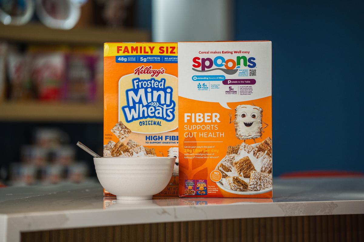Frosted Mini-Wheats with Bowl
