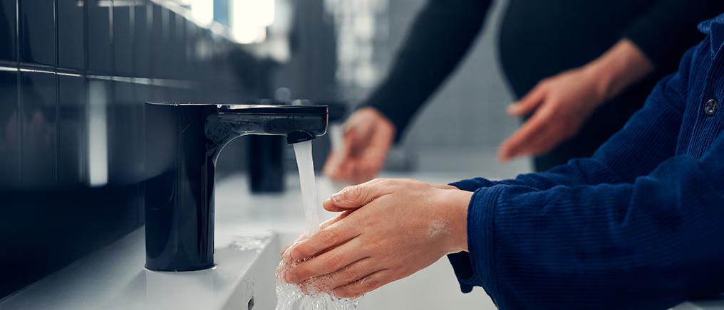 Inclusive hygiene supports the needs of as many as possible in the public restroom.