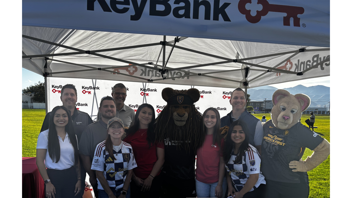 KeyBank, Real Salt Lake , Utah Royals FC and RISE recently celebrated the two-year anniversary of the West Valley Futsal Courts at Centennial Park in West Valley City, Utah