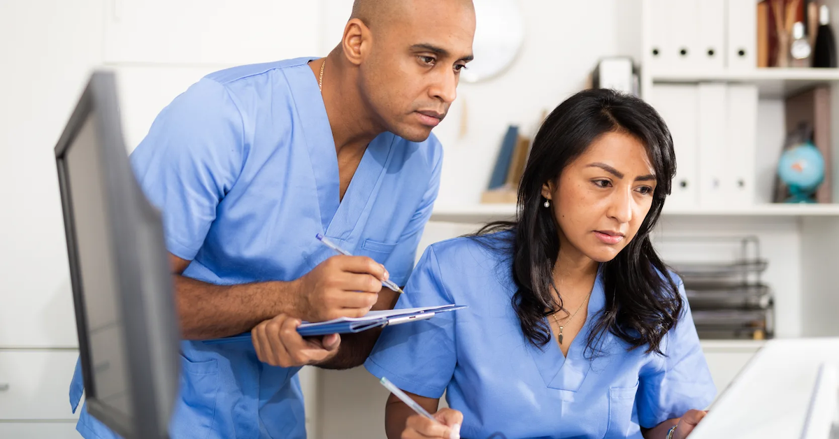 Healthcare providers collaborate on patient data to coordinate care and accelerate early diagnosis.