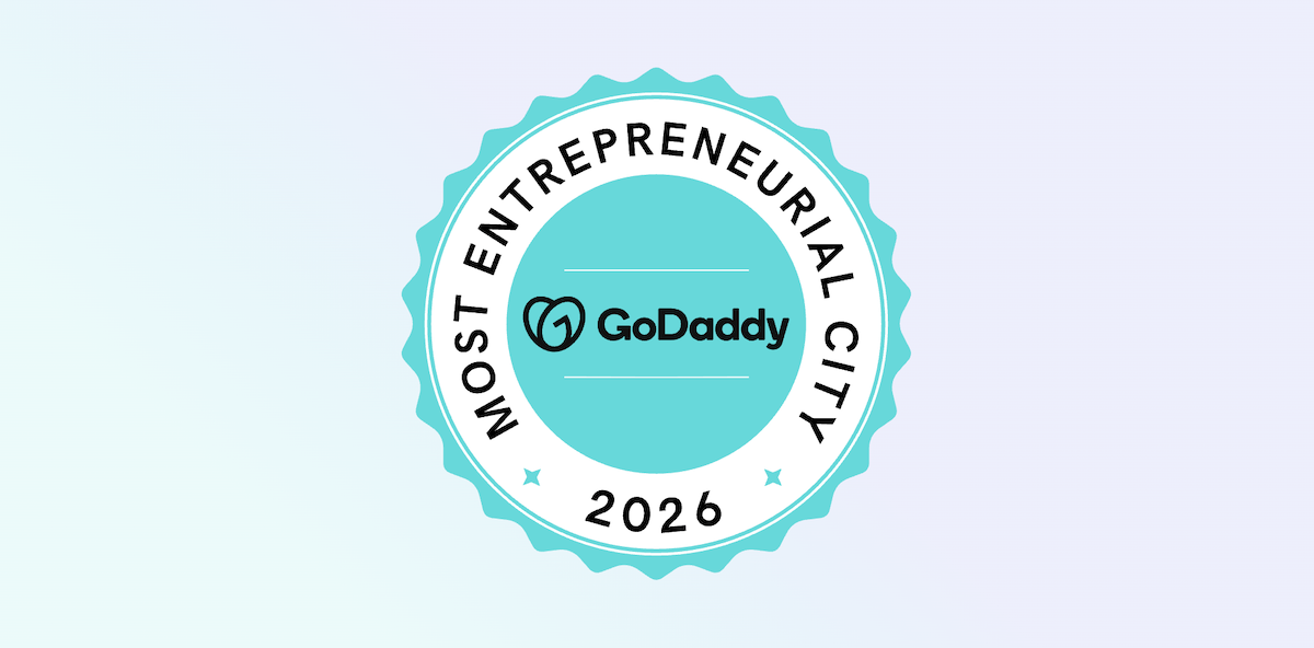 Most Entrepreneurial City 2026; GoDaddy.