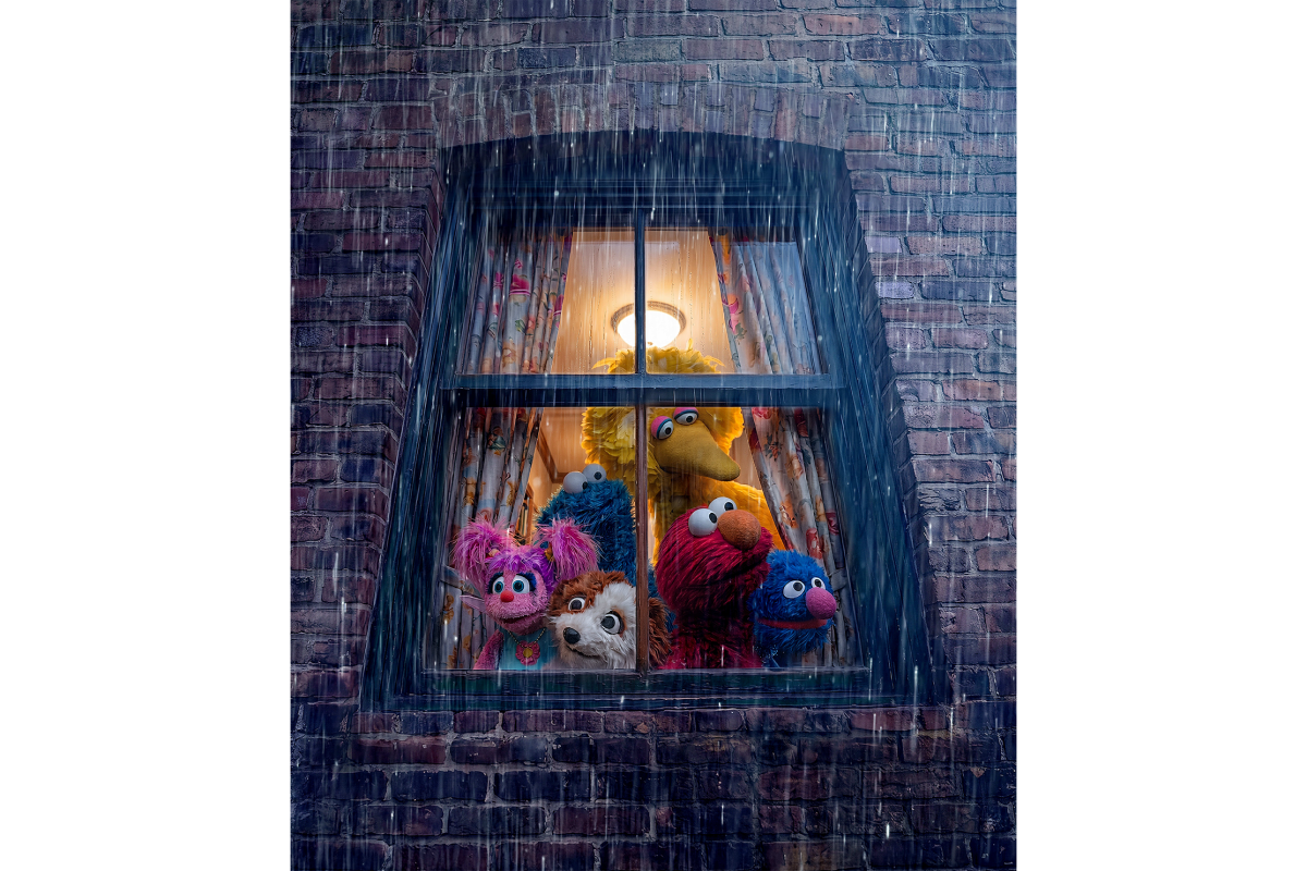 Storm on Sesame Street.