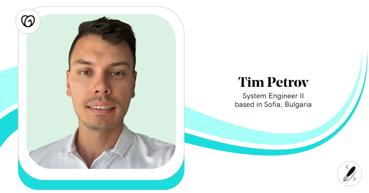 Tim Petrov, System Engineer II, GoDaddy
