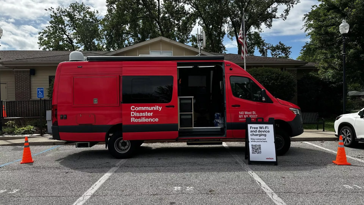 Verizon's Community Disaster Resilience truck