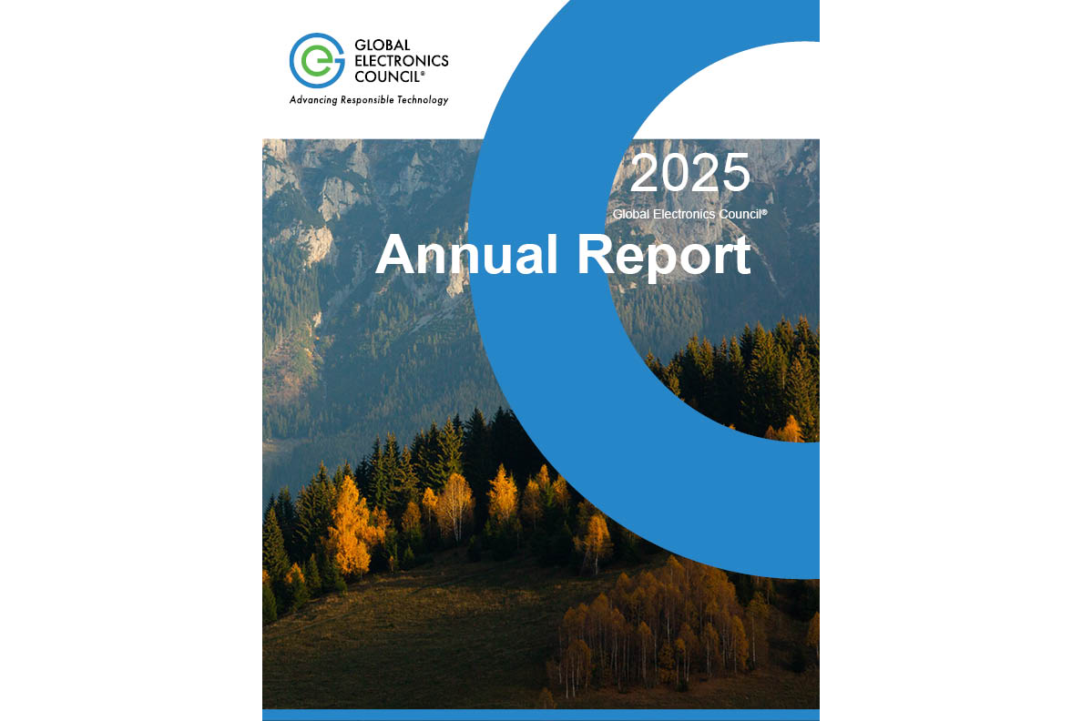 2025 Global Electronics Council Annual Report Cover