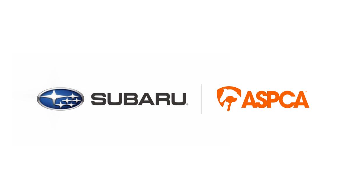 Subaru and ASPCA logos