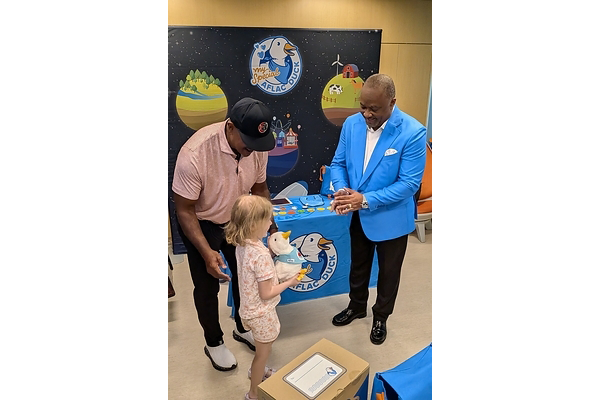 Brian Jordan at SM Health Cardinal Glennon Children's Hospital.