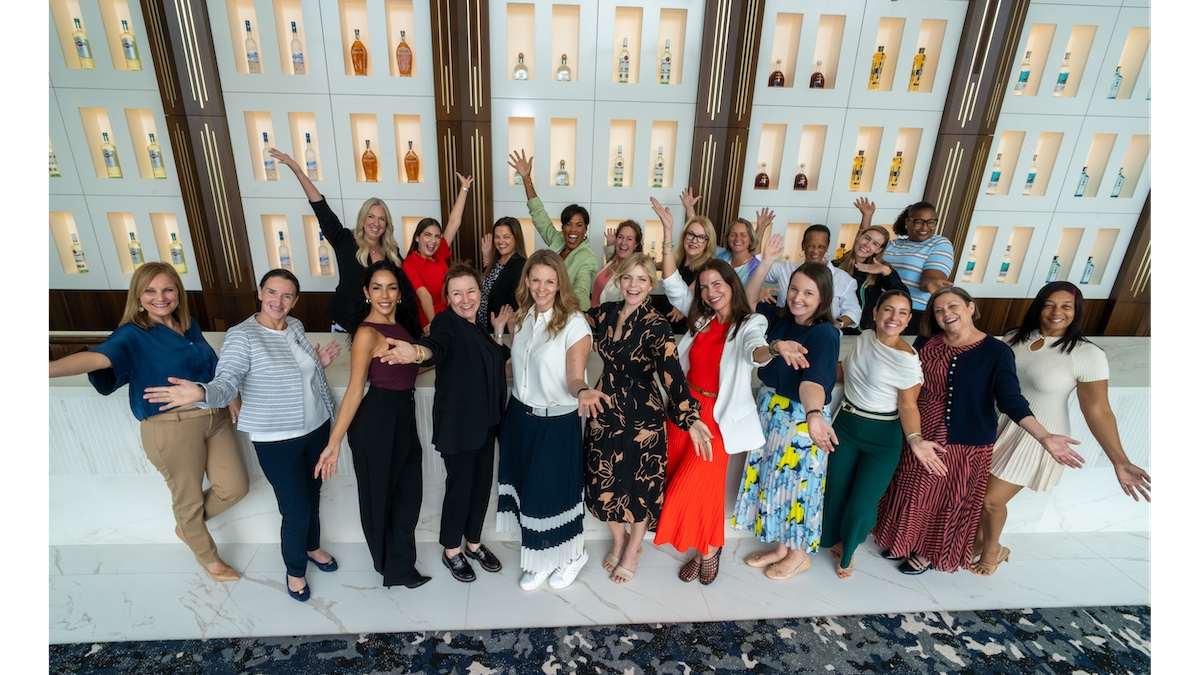 group of women celebrating