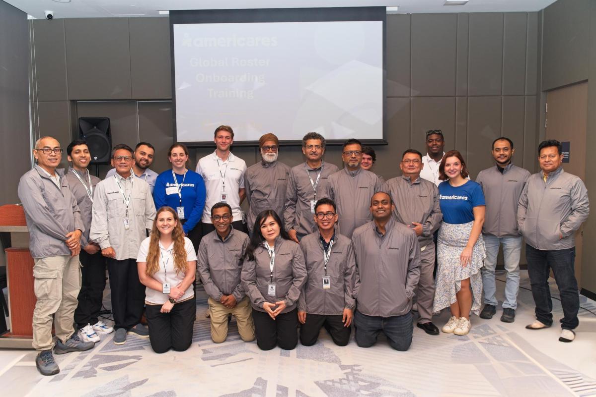 Group photo at the March 2026 Americares Global Roster Onboarding Training