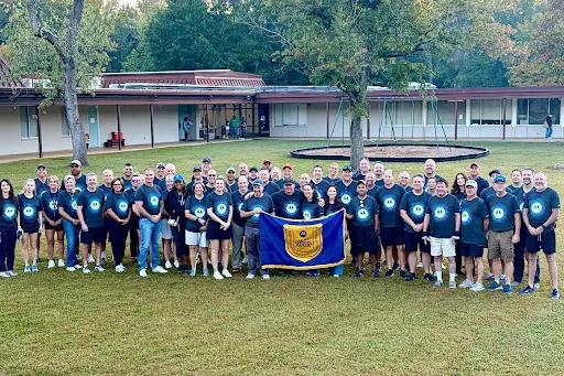 group photo from event