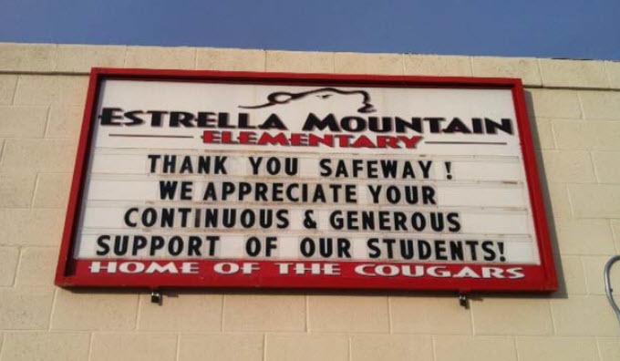 Estrella Mountain Elementary School.