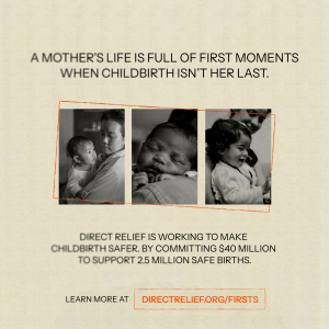 A mother's life is full of first moments when childbirth isn't her last. Images show mothers holding babies.