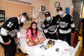 LA Kings Players with CHLA Patient