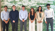 Group photo of the six interns