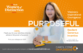 Carol Cone ON PURPOSE Congratulatory Banner