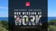 "Our people. our Values. Our Mission at Work. 2022 Sustainability Report"