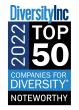DiversityInc 2022 Top 50 Companies Noteworthy for Diversity logo