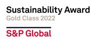 "Sustainability Award, Gold Class 2022, S&P Global"
