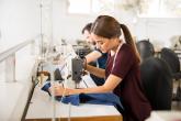 Female garment worker