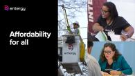 "Affordability for all" with collage of employees