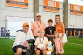 Young patient inspires the Tennessee Volunteers ahead of Aflac Kickoff Game.