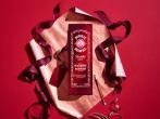 Bombay Bramble box sitting on wrapping paper