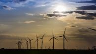 Wind Turbines at dusk