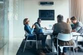 4 people meeting