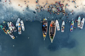 Boats in Kunduchi, Tanzania