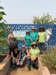 Foresters member volunteers joined teaching staff, students and parents to help repair and outdoor garden.