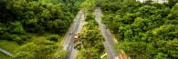 Cars driving on highway