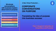 Corporate Conversations on Purpose Poster