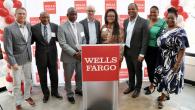 With $6.8 million in grant funding from Wells Fargo and the Wells Fargo Foundation, seven nonprofits will expand their work in housing and small business growth. Pictured right to Left: Darlene Goins, Wells Fargo Foundation; Elizabeth Wattley, Forest Forward; Dallas Mayor Eric L. Johnson, Alexis Snow, Wells Fargo; Wells Fargo Chairman and CEO Charlie Scharf; Dr. Terry Flowers, St. Philips School and Community Center; Pastor Chris Simmons, Cornerstone CDC; and Scott Fontenot, Wells Fargo.