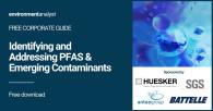 Environment Analyst guide title, with contributing company logos in the lower right-hand corner.
