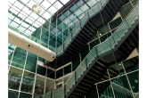 Stairways in a business center