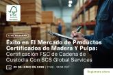 Seminario web gratuito: Éxito en el mercado de productos certificados de madera y pulpa